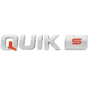 آرم کوییک انگلیسی QUIK S اصلی شرکتی