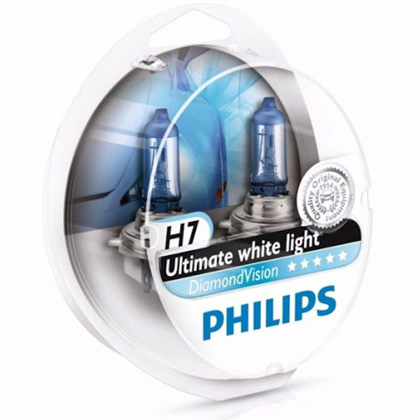 لامپ هالوژن دیاموند ویژن فیلیپس Philips Diamond Vision H7